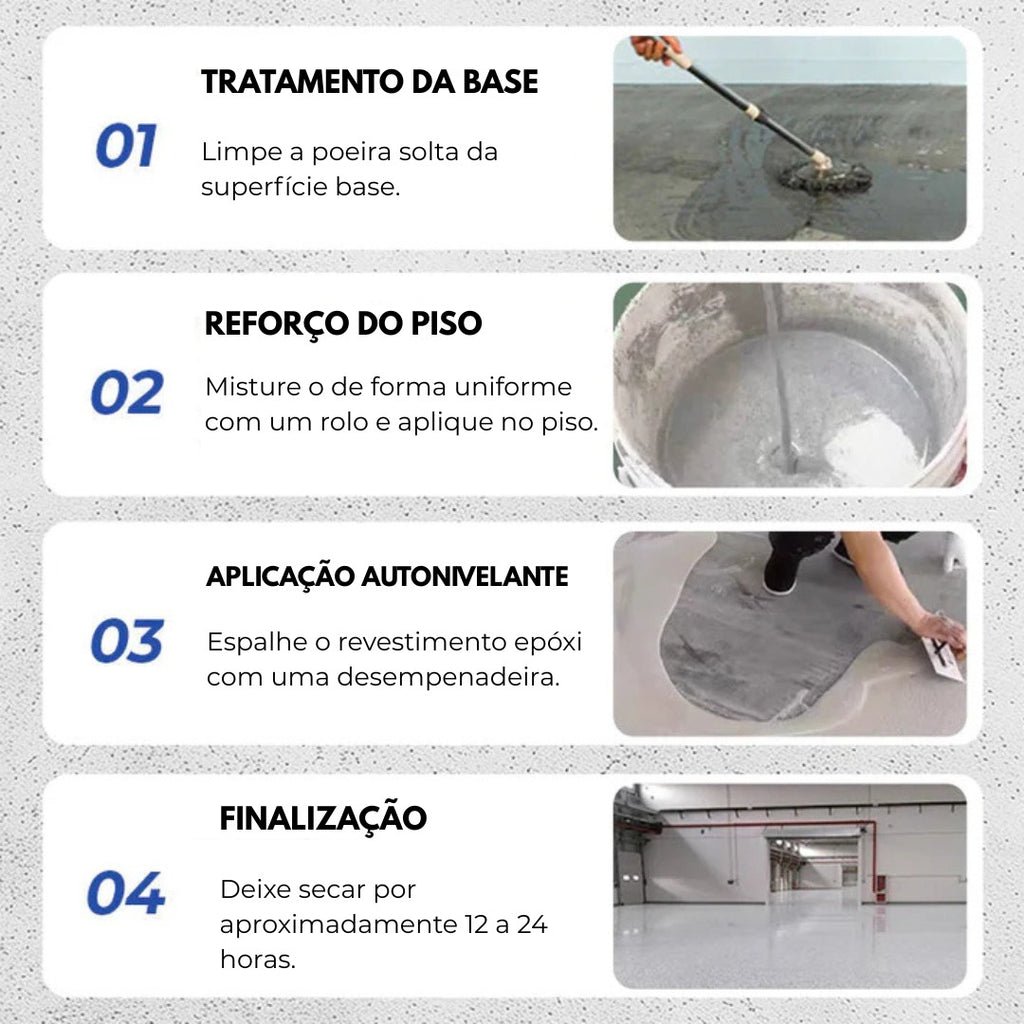 Revestimento Epóxi Efeito Mármore Alta Durabilidade + BRINDE HOJE 🔥Kit Ferramentas de Aplicação🔥srcset=